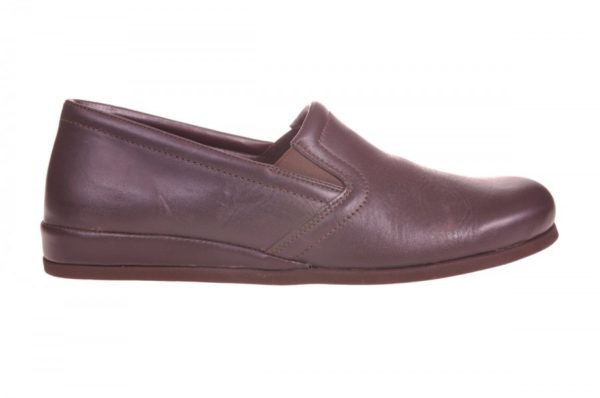 Rohde pantoffel middelbruin