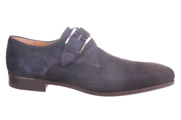 Magnanni gespschoen donkerblauw