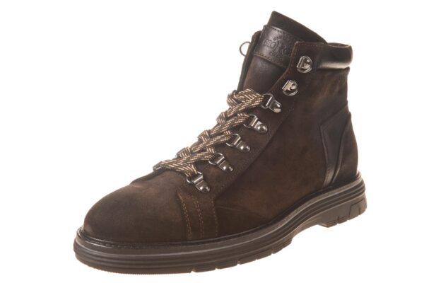 Giorgio donkerbruin suede veterboot - Afbeelding 2