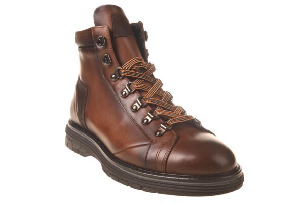 Giorgio middenbruin leren veterboot - Afbeelding 2