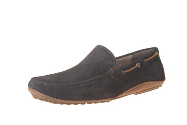 Sioux automocassin donkerblauw suede - Afbeelding 2