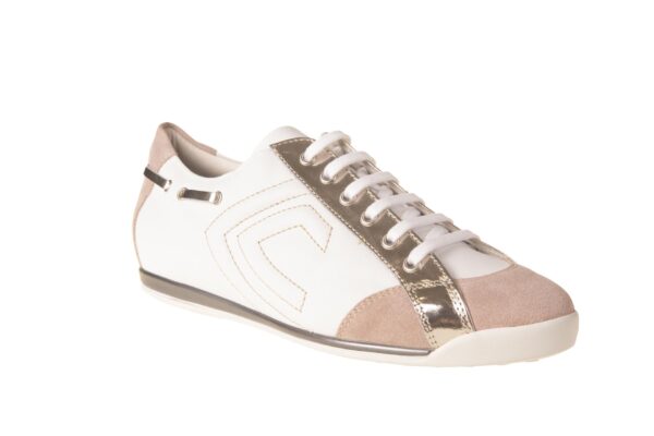 La Cabala veterschoen wit roze met uitneembaar voetbed - Afbeelding 2