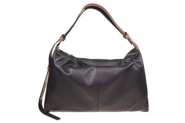 2380 Tas zwart leer