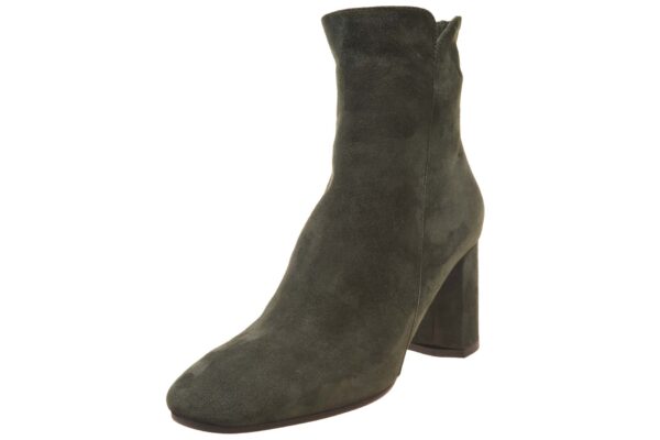 Nicole Paris groen suede laarsje hoge hak - Afbeelding 2