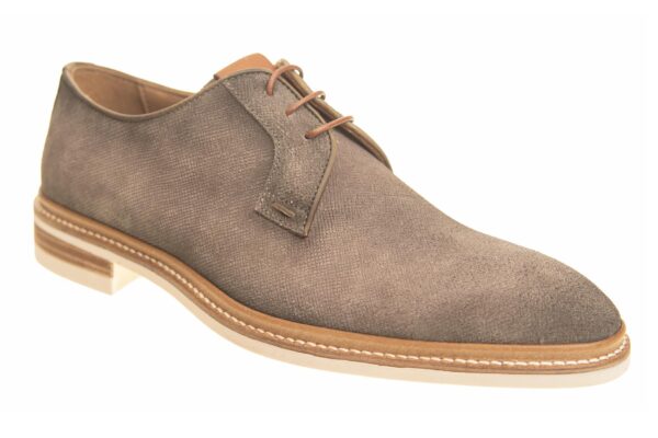 Giorgio veterschoen suede grijsgroen - Afbeelding 2