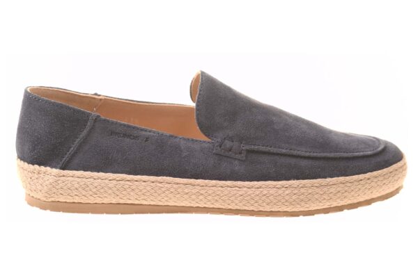 Brunos suede espadrille jeansblauw