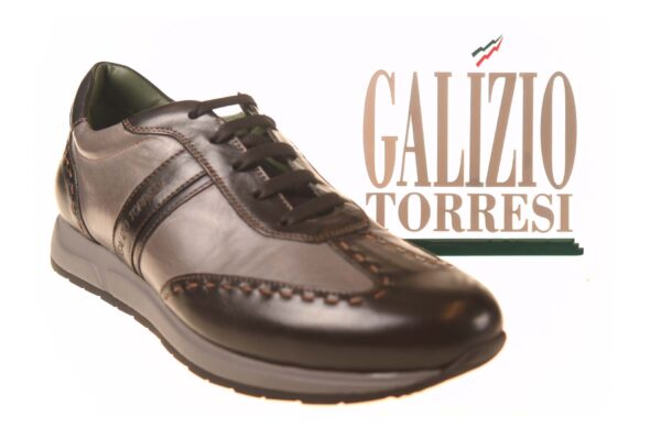 Galizo Torresi zwarte met grijze sneaker - Afbeelding 3