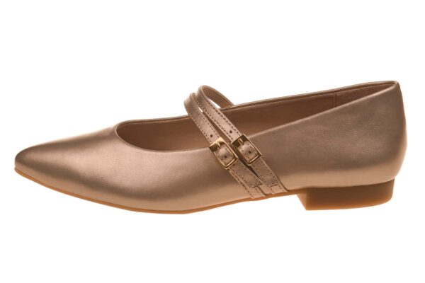 Paul Green ballerina dubbele wreefband brons