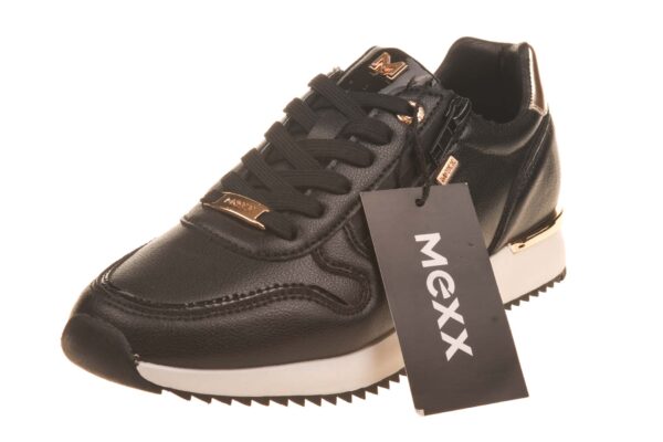 Mexx sneaker zwart met twee ritsen - Afbeelding 2