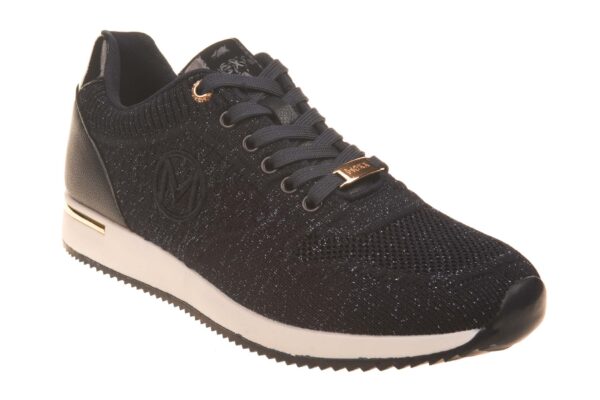 Mexx sneaker donkerblauw mesh - Afbeelding 2