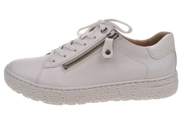 Hartjes sneaker wit leer met uitneembaar voetbed