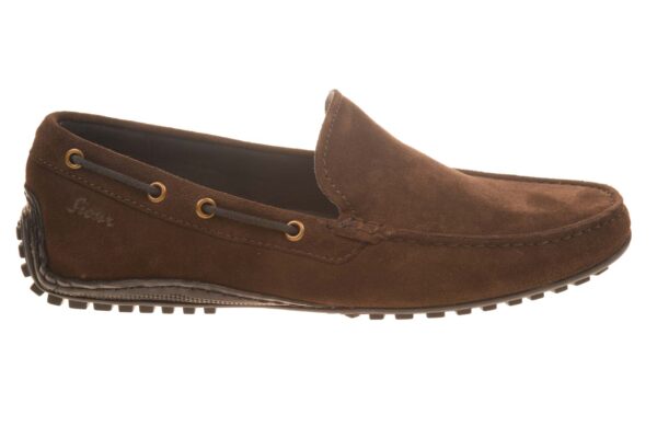 Sioux automocassin bruin suede