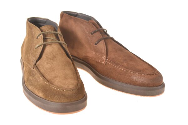 Cycleur de Luxe veterboot groen suede - Afbeelding 3