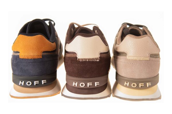 Hoff sneaker blauw grijs combi - Afbeelding 4