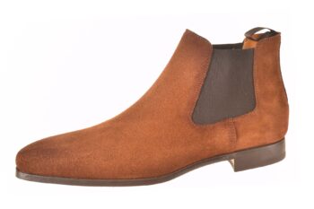Magnanni chelseaboot cognac suede