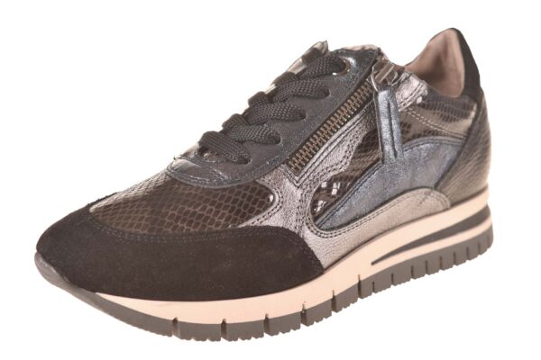 DL Sport sneaker zwart grijs combi - Afbeelding 2