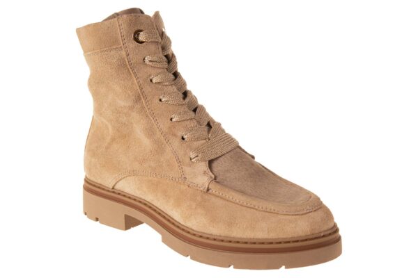 DL Sport veterboot beige suede met vachtinzet - Afbeelding 2