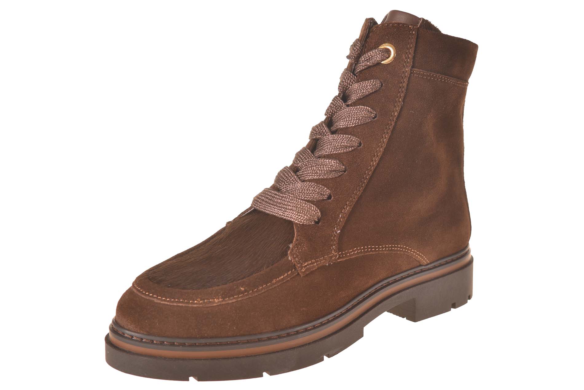 DL Sport veterboot bruin suede met vachtinzet - Afbeelding 2