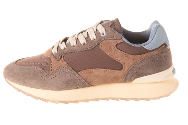 Hoff sneaker taupe lichtblauw combi