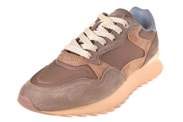 Hoff sneaker taupe lichtblauw combi - Afbeelding 2