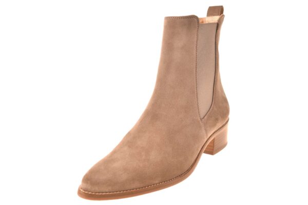 Paul Green chelseaboot met rits zandkleur suede - Afbeelding 2