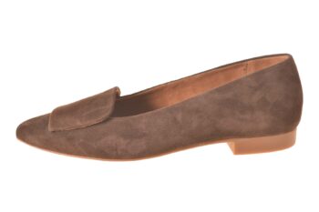 Paul Green flatje bruin suede