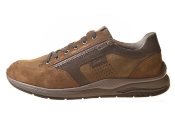 Sioux sneaker groen combinatie met uitneembaar voetbed