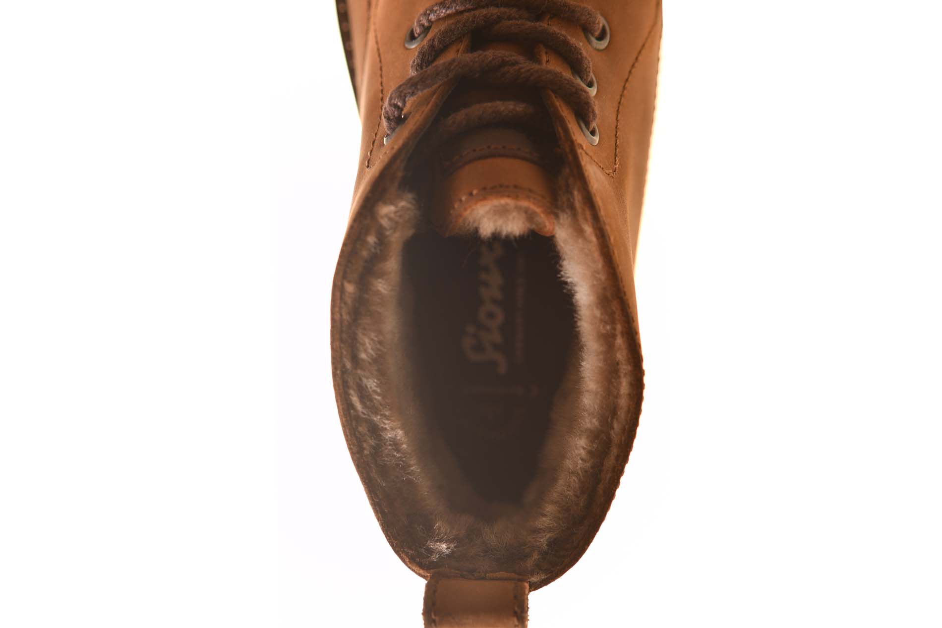 Sioux boot met vachtvoering lichtbruin - Afbeelding 3