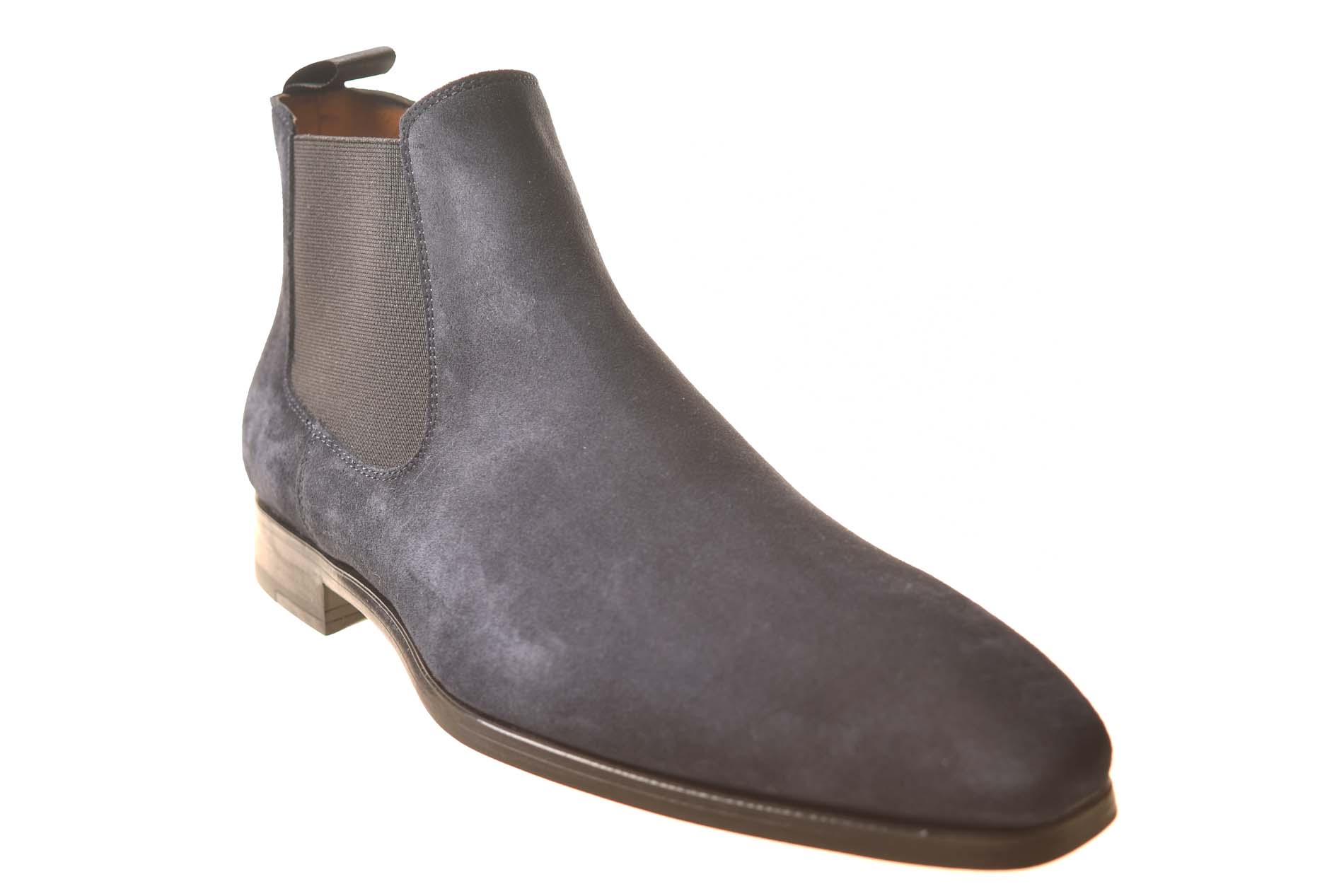 Magnanni donkerblauw suede chelseaboot - Afbeelding 2