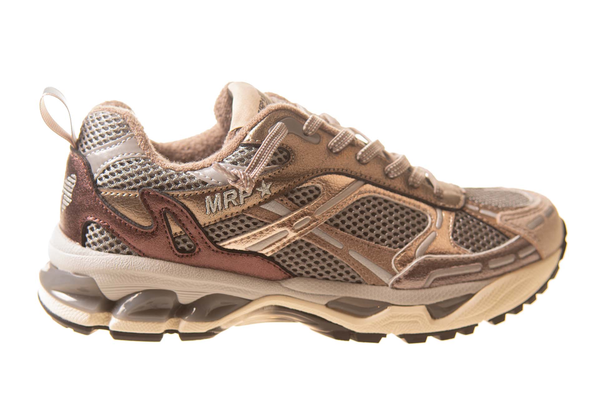 Maripe sneaker multicolor brons bordeaux