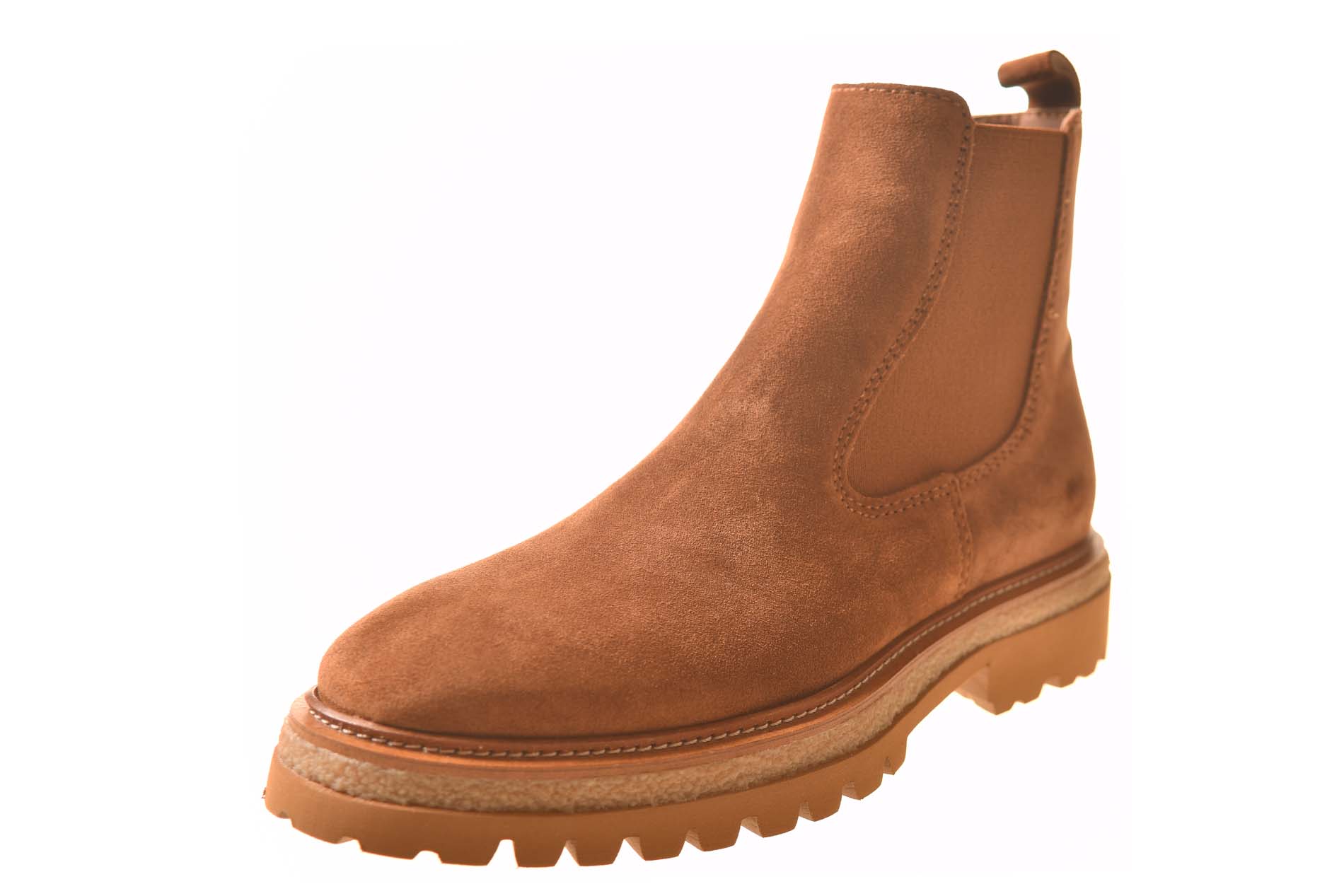 Alpe chelseaboot cognac suede - Afbeelding 2