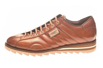 Harris veterschoen cognac leer