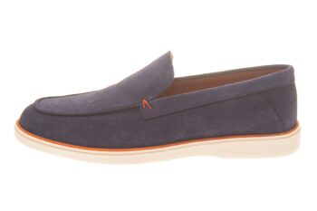 San Rossini loafer kobaldblauw suede