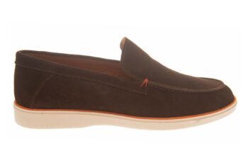 San Rossini loafer donkerbruin suede