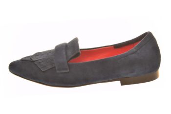 BR Loafer jamboree-klep jeansblauw suede