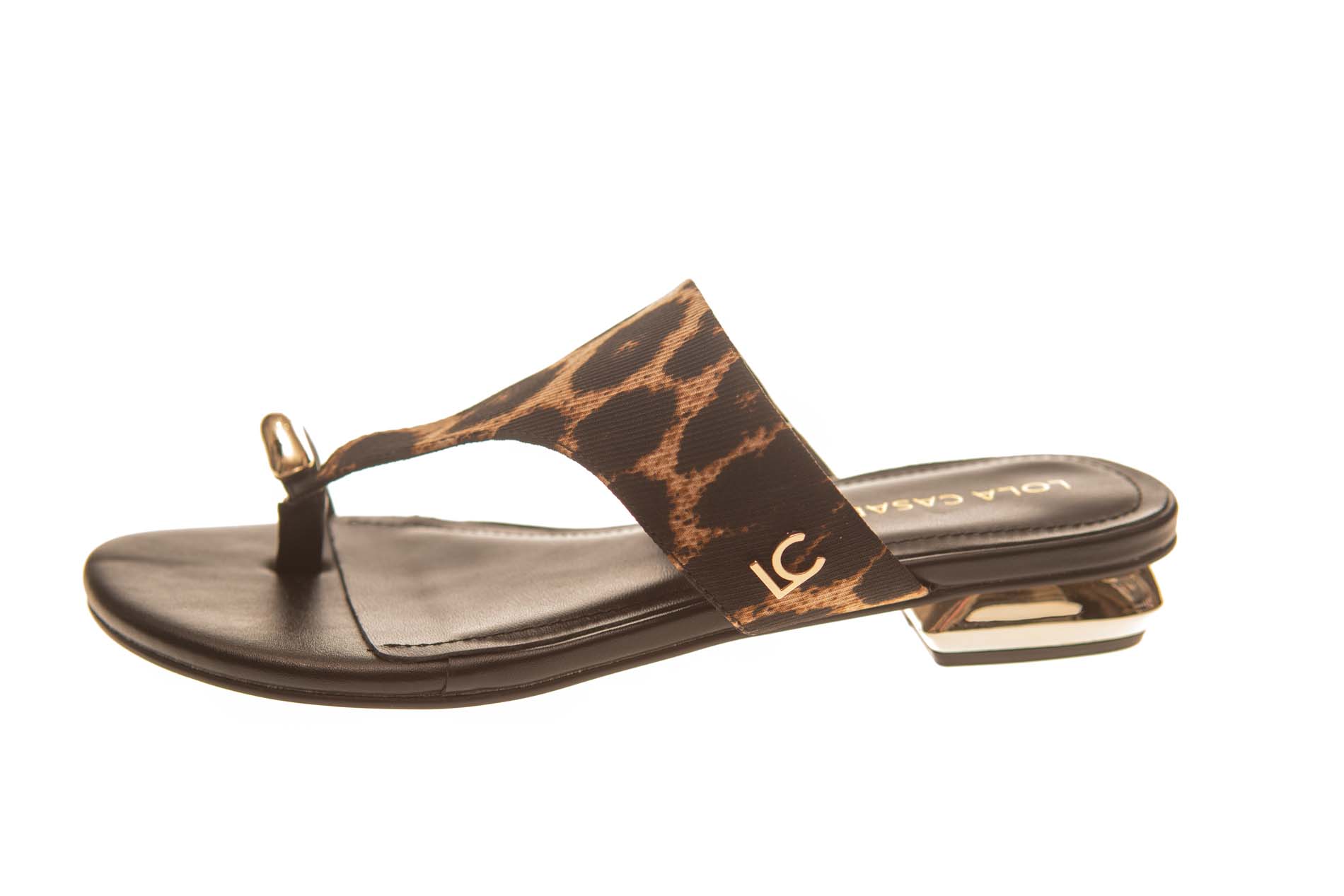 Lola Casademunt slipper panterprint