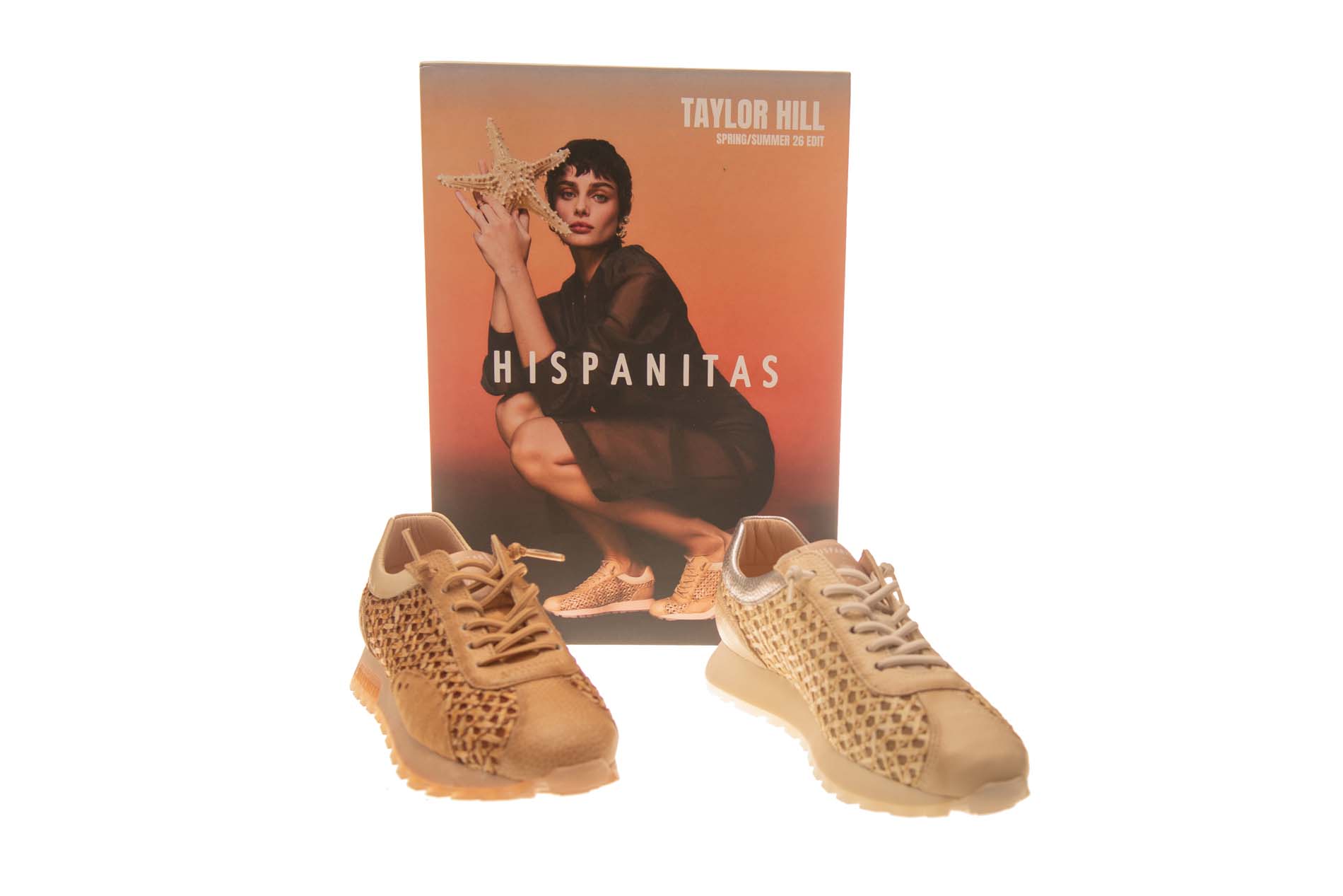 Hispanitas veterschoen naturel vlechtwerk - Afbeelding 4