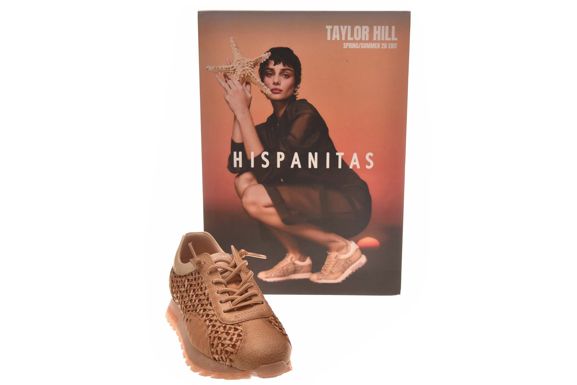 Hispanitas veterschoen naturel vlechtwerk - Afbeelding 3