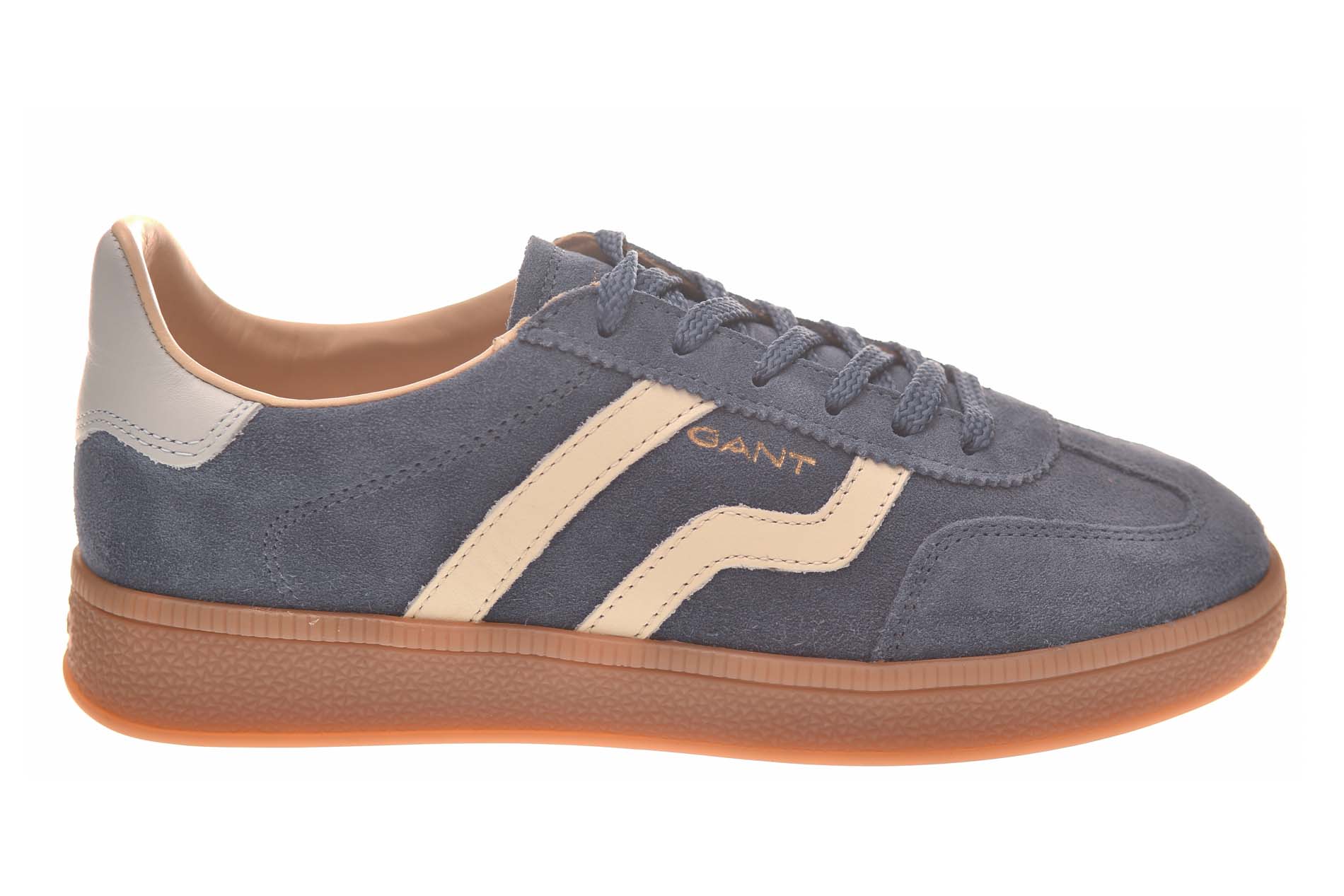 Gant retro sneaker jeansblauw