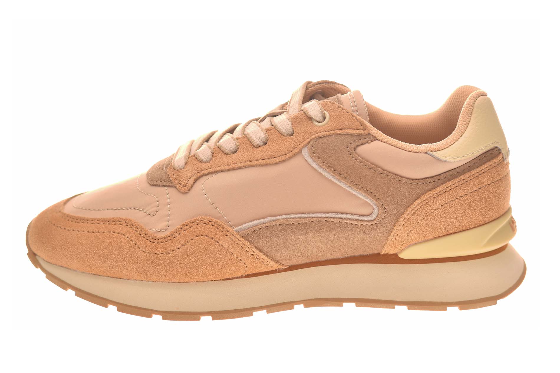 Hoff sneaker geel beige combinatie