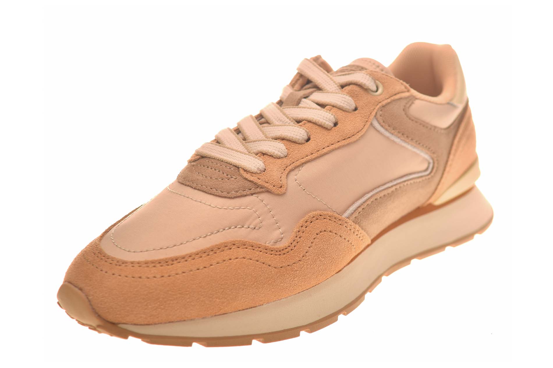 Hoff sneaker geel beige combinatie - Afbeelding 2