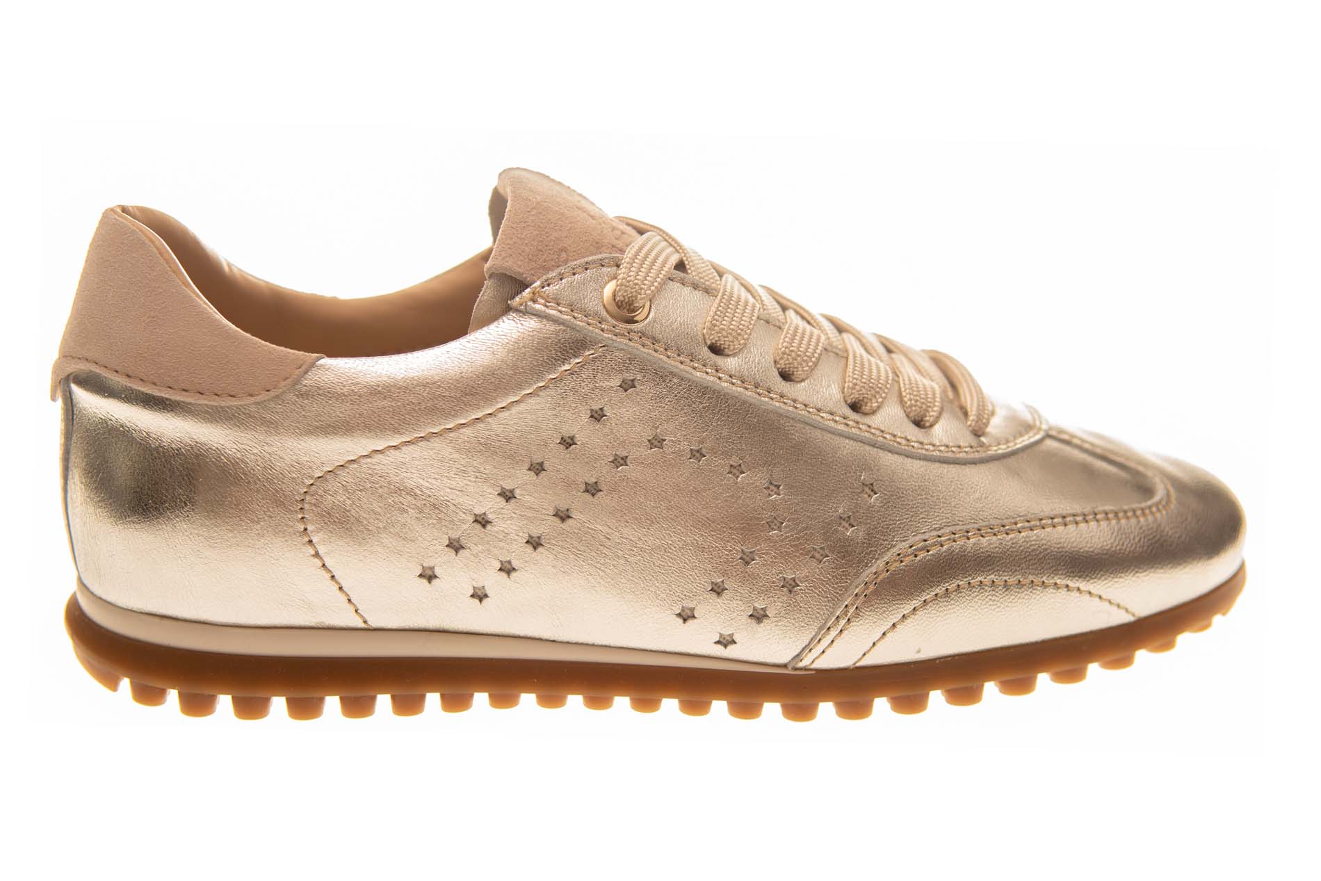 Emia sneaker zilver leer