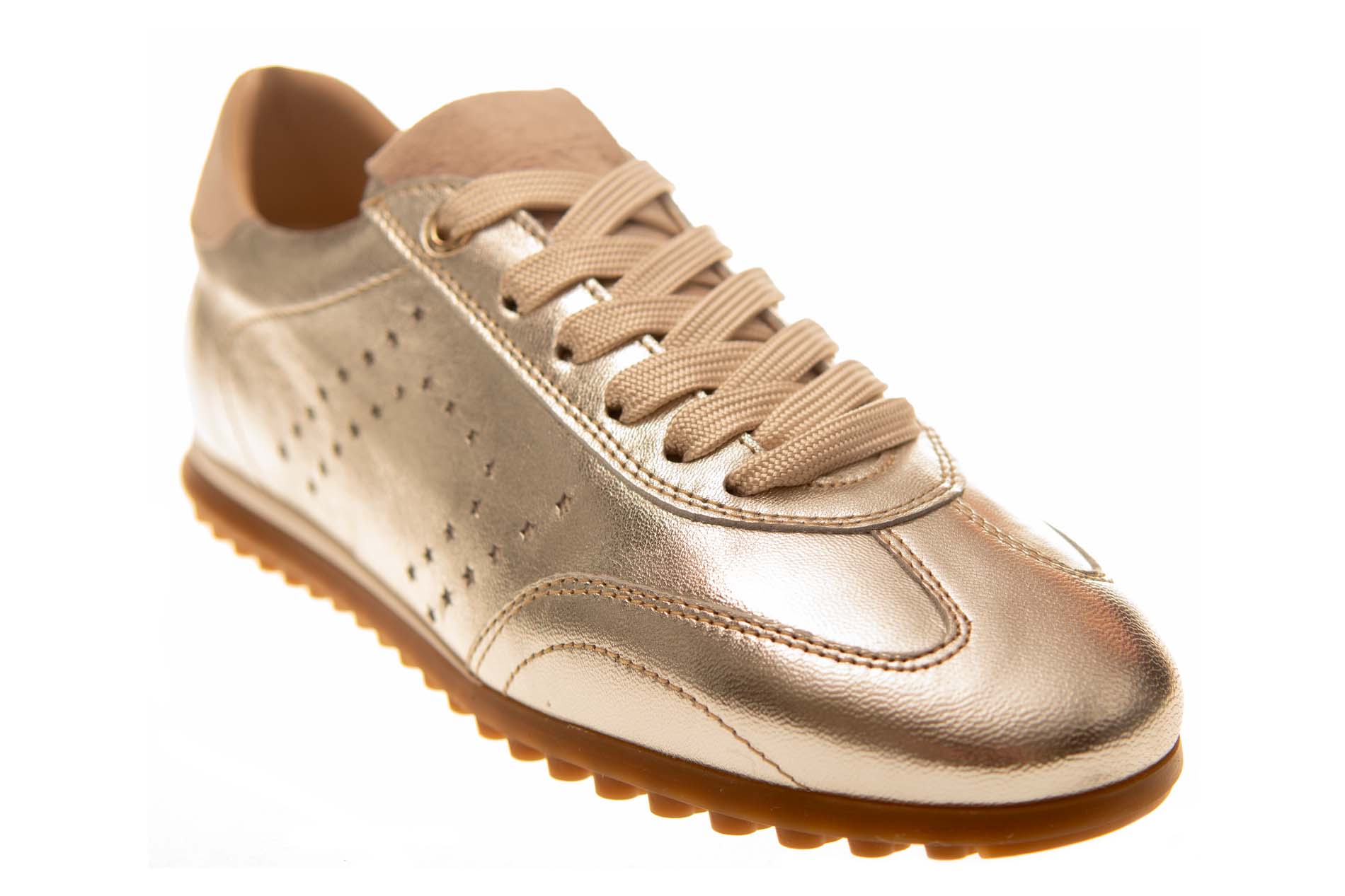 Emia sneaker zilver leer - Afbeelding 2