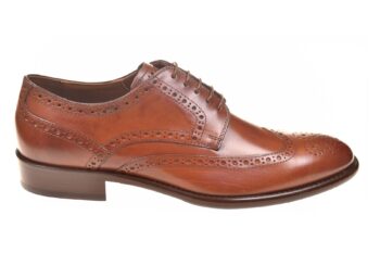 Lorenzi veterschoen cognac leer broque