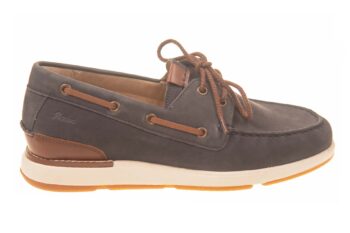 Sioux bootschoen blauw bruin combi nubuck