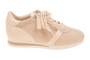 DL Sport sneaker beige suede leer combi