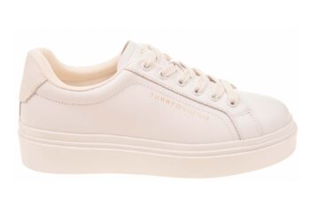 Tommy Hilfiger sneaker wit leer