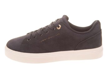 Tommy Hilfiger sneaker blauw suede
