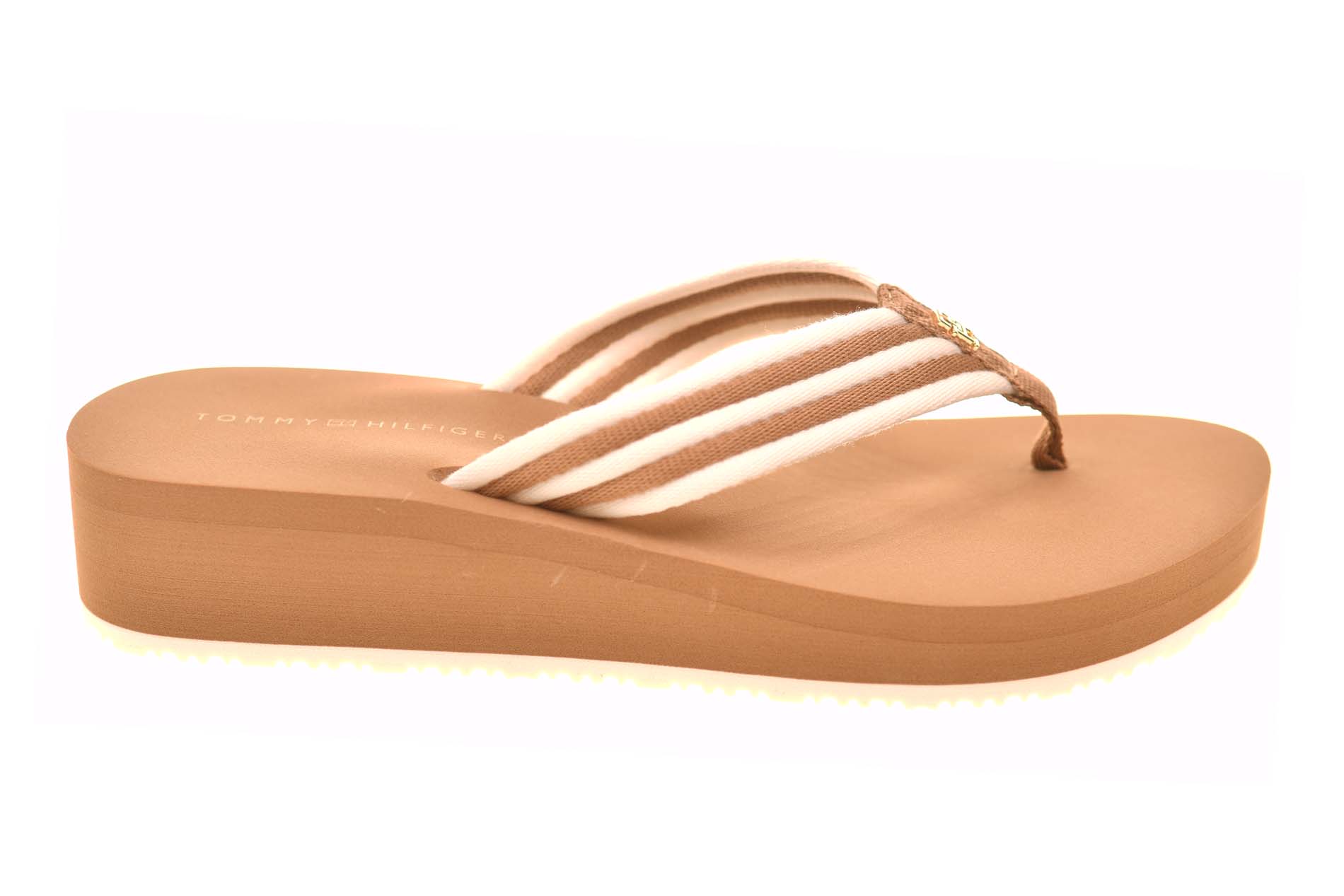 Tommy Hilfiger teenslipper beige