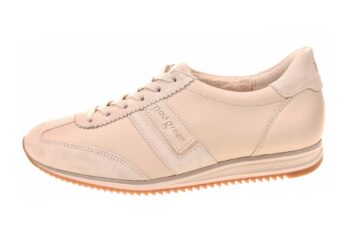 Paul Green sneaker zand leer suede combi